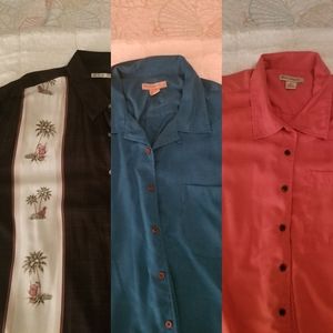 Set of 3 Men's 2XLT shirts